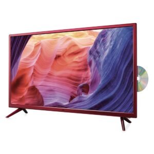 GPX 32" TV/DVD Player Combo w/16" Light Strip, TV Stand & Remotes